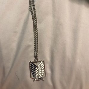 Attack on titan necklace